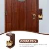 Party Supplies Delicate Wood Wind Chime Doorbell Office Wireless Black Walnut Chimes for Outdoors