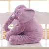 Oreiller en peluche éléphant hauteur 60 cm de gros tâches de poupée dormant en arrière mignon bébé en peluche accompagner le cadeau de Noël