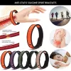 Strands Far Infrared Negative Ions Wristband Antistatic Sports Bracelet Lymph Drainage Weight Loss Adjustable Bracelet