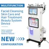 Multifunktion 14 in 1 Gesichtsgerät Hydra Schönheitshautsystem H2O2 Hydra Dermabrasion Machine schrubben Gesicht Tiefe Reinigung Beauty Spa