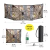 Footwear WESTTUNE Pop Up Ground Blinds Quick Setup Durable ThreePanel Hunting Blind LowNoise Grass Camo Hunting Camouflage Accessory