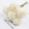 Dekorative Blumen 6pcs künstliche kugelförmige Chrysanthemen Hochzeit Blumendekoration Tabletop Dekor Shooting Requisiten Home Ornament