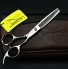SHARS KVALITET 6 tum varumärke Jason Top Grade frisörsax JP 440C Professionella barberare som klipper sax tunnare Shears Hair