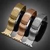 Bracelet en acier en bambou en boucle magnétique Bandle de sangle de sangle réglable Bandle de montre pour Apple Watch Series 3 4 5 6 7 8 9 Iwatch 40 / 41mm 44/45 mm Ultra 49 mm