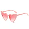 Sunglasses Cycling Pink Heart Shaped Sunglasses Women Cat Eye Female Sun Glasses Luxury Brand Retro Love Eyewear Men Oversized Shade UV400