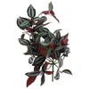 装飾的な花フェイク植物人工レタンシミュレーションペンダントハンギング飾りシミュレーションシミュレーションシミュレーション棚飾る赤い模倣ホームウォール