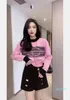 Womens Luxury Brands Designers Sweater Sweater Pink Letters