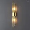 Lampka ścienna luksus nowoczesne LED Złote Light Lighting Lighting Decor Home Decor do salonu sypialnia nocna schody