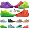 Lamelo Ball Buty MB.01 02 03 Buty do koszykówki Chiński Nowy Rok Rick and Morty Rock Queen Buzz City Blue Hive Chino Hills Męskie trenerzy Snekaers 40-46