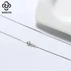 Pendants Rinntin 925 Sterling Silver 0.6mm Bamboo Link Thin Chain For Women 14K Gold Plated Necklace Pendant Jewelry SC21