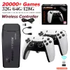 Console 4K HD Video videogiochi Controller wireless GamePad 10000+ Giochi 32/64/128G Game Player retrò HD TV Game Stick M8 GD10