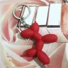 Sleutelhanger schattige ballonhond sleutelhanger sieraden paar sleutelhanger creatieve cartoon mobiele telefoon tas auto hanger fun keychains ll