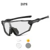 Lunettes de soleil Vaghozz Brand News Photochromic Cycling Sunglasses Outdoor UV400 Men Women Women Sport Eyewear Mtb Bike Bicyle Goggles