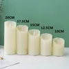 LED Flicker LED Candle Phemote Timer Battery شموع خالية من الشمعات البارافين الرقص الشاي Wick Tea Light لعيد الميلاد 240417