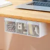 Cassetti Nuovo Organizzatore di stoccaggio Hidden Organizzatore di cassetti cucina Scatola di archiviazione PunchFree Under Table Autoidesave Case del cassetto SPOON VAY