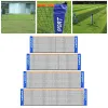 Volleyball pliant standard Badminton Badminton Portable Support portable intérieur en nylon extérieur Sports Volleyball Tennis Training Square