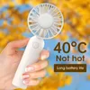 Andere apparaten Nieuwe Portable Fan Mini Handheld Electric Fan USB LADING Handheld Mini Pocket Fan voor Home Outdoor Travel Camping Air Cooler J0424