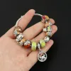 Strängar CrossBorder Cartoon Cute Lovely Fashion Diy Beaded Panjia Armband Zink Eloy Dripping Oil Jewelry