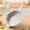 Pans 1pc Small Milk Pot Auxiliary Food Frying And Boiling Integrated Non Stick Household Multi-functional Soup