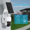 Cameras 1080p Wifi Solar Camera Outdoor Night Vision Video Surveillance Solar Panel Rechargeable Battery Wireless Ip Ptz Camera 2mp