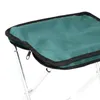 Camp Furniture Portable Folding Stool Collapsible Fishing Chair Fold Up Foot Rest Camping For Patio BBQ Beach Hiking Adult