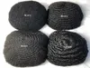 Uomini parrucchieri parrucchiere da 10 mm peli di peli toupee in pizzo svizzero toupee nero 1b indiano remy human harsh sostituzione per uomini neri 6665402