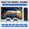 Consoles P5Pro 128G 40000 jogos Retro Game Console 4K HD Video Game Console 2.4g Double Wireless Controller Game Stick para N64 PSP PS1