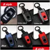 Chiave di auto Fashion ABS Bon Fiber Remote Case ER per 1 2 3 4 5 6 7 Serie X1 x3 x5 x6 F30 F34 F10 F07 F20 G30 F15 F16 0919 DROP DELIV DHQFU