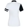 Skjortor 2023 New Golf Apparel Women's Summer Golf Tshirt, bekväm och andbar, avslappnad sport, gratis frakt