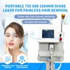 755nm 808nm 1064nm diode ijs laser Pijnloze laser ontharingapparaat Skin Herjuvenation Laser Epilator