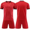 Les fans en tête de TEES TEES ENFANTS SOCCER JERSEY Set Men Football UniformSoccer Jerseys Futbol Child Football Set 2022 2023 New Men Tracksuit Y240423