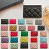 財布の豪華な財布赤い財布カードホルダーピンクバッグファッションファッションハイサマークオリティギフト安い塵とボックスカウスキンCCレディース