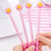 Canetas 24 PCs Korea Mocha Girl Star Scepter Gel Pen