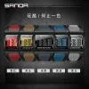 Orologi Sanda 222 Digital Watch Men Army Army Sport Cronografo Data Owatch Resin Band Week 50m Waterproof Mash Electronic Oro