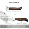 Russian Finka NKVD KGB Folding Knife 440C Blade Rosewood Handle Outdoor Hunting Camping Military Knives Tactical Pocket EDC Tool