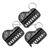 Autre décoration de maison porte-clés 15 PCS CHARME BACKPACK CHARVE MINI MINI PIANO CORTICON POUR GILLE ELECTRONIQUE COURANT MICRO MUSIC INSTRUMENT HAN DHVWF