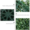 Decorative Flowers Simulated Milano Ball Artificial Plants Outdoor Wooden Plastic Flower Office Filler