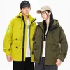 Herrenjacken Models männlicher Jacke wasserdichte Windbreaker Frühling Herbst Kleidung Grabenmäntel Modekleidung