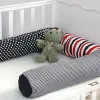 Kissen 2m Cartoon Kissen Neugeborene Babybett Stoßstange Kinder Kinder Kinderbett Zaun Baumwollkissen Kinderzimmer Bettwäschedekoration