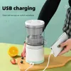 Juicers Portable Electric Juicer USB Laddning av Orange Lemon Fruit Blender Mini Hushåll Juice Squeezer Mixer Citrus Juicer för resor