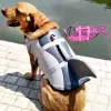 Vesters husdjursliv Vest Shark Mermaid Swimsuit Dog Swimmming Suid Solid 2020 Summer Fashion badkläder för små medelstora hundar