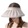 Cappelli larghi brim Sunhats per donne signore guscio top vuoto Cappello da sole estivo con grande UPF 50 berretto da lavoro da lavoro a secchio in stile traspirante