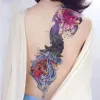 Tattoos Sexy Fake Tattoo Women Waterproof Temporary Tattoo Thigh Colorful Sticker Full Sleeve Leg Arm Large Size Body Art Long Lasting