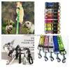 Dog Collars Leashesデザイナー犬のハーネスとリーシュセットは、小さな中犬用のPLベストカラーを設定しません