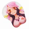 Mauspads Handgelenk ruht Jibril Anime 3d Oppai Maus Pad Handgelenk Rest Y240423