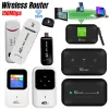 Routers LTE Router Mobile WiFi Router 150 Mbps Wireless Router med Sim Card Car Cottage Mobile Wireless Hotspot Unlimited Internet