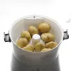 PEELERS POTATO PEELING MASHINE Hushåll Electric Fruit Potato Peeler Sallad Spinner Sink Silander Colander Kitchen Tools