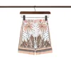 Herrspårsfall Fashion Shirts Set Menswear Tree Pattern Print Shirt Shorts High Quality Short Sleeve Casual Shorts Set