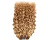 Brasileño Curly Virgin Human Hair Weave 1pcs Calidad de doble trama, sin desprendimiento, Free1966837