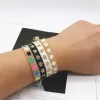 STRANDS ZHONGVI MIYUKI BRACELPE VOOR DRUMEN MADE WEAVING STAR PATTREN Verstelbare sieraden Vriendschap Boho kleurrijke armbanden Girls Gift